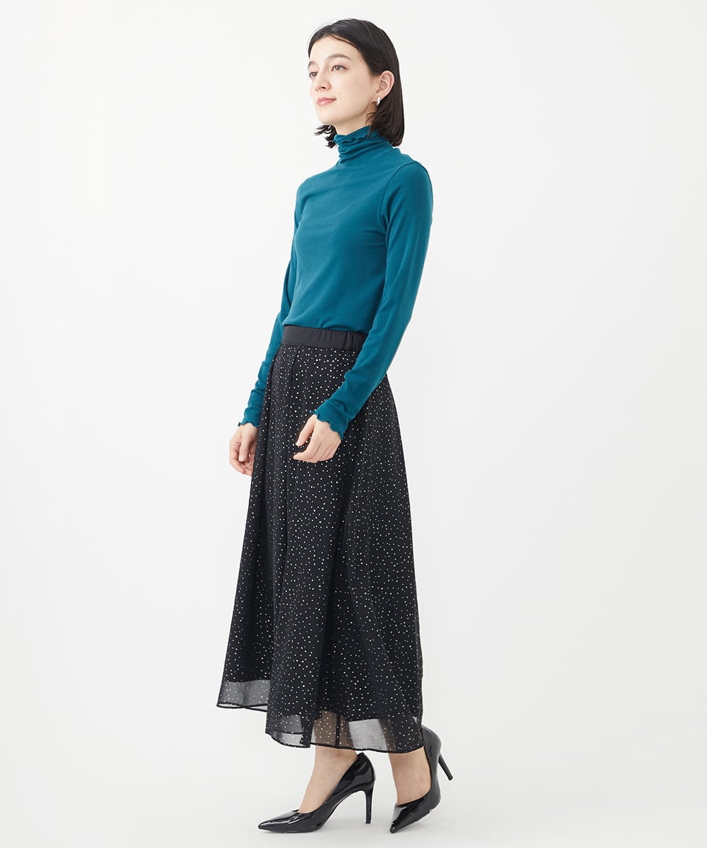 rienda | アシンメトリービジューKnit TOP (ニット ) |SHEL'TTER