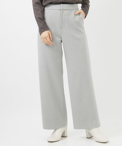 PHLAC49250   [日本製]裏起毛ピンヘッドストレートワイドパンツ