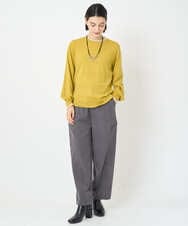 PHLAD09290 GEORGES RECH(小さいサイズ)(メゾン ドゥ サンク) フィブリルカーゴパンツ ダークグレー