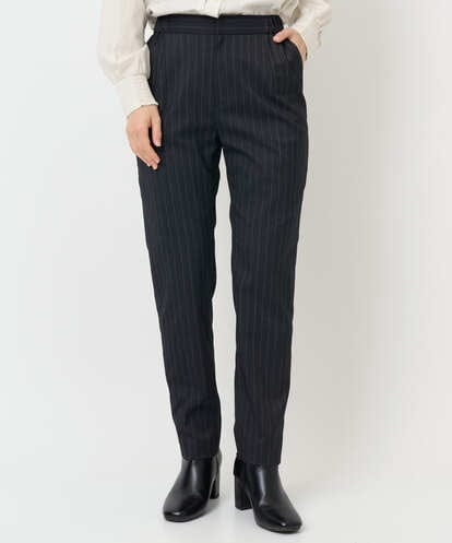 PHLAF58270 GEORGES RECH(小さいサイズ)  [日本製]ストライプテーパードパンツ