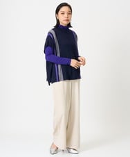 PHLAG12250 GEORGES RECH(小さいサイズ)(メゾン ドゥ サンク) トリコットコーデュロイワイドパンツ アイボリー