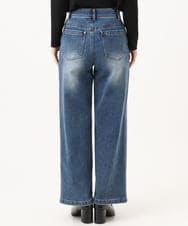 PHLAG34290 GEORGES RECH(小さいサイズ)(メゾン ドゥ サンク) 裏起毛ストレッチデニムパンツ ネイビー