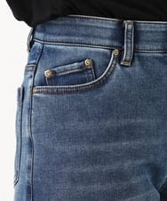 PHLAG34290 GEORGES RECH(小さいサイズ)(メゾン ドゥ サンク) 裏起毛ストレッチデニムパンツ ネイビー