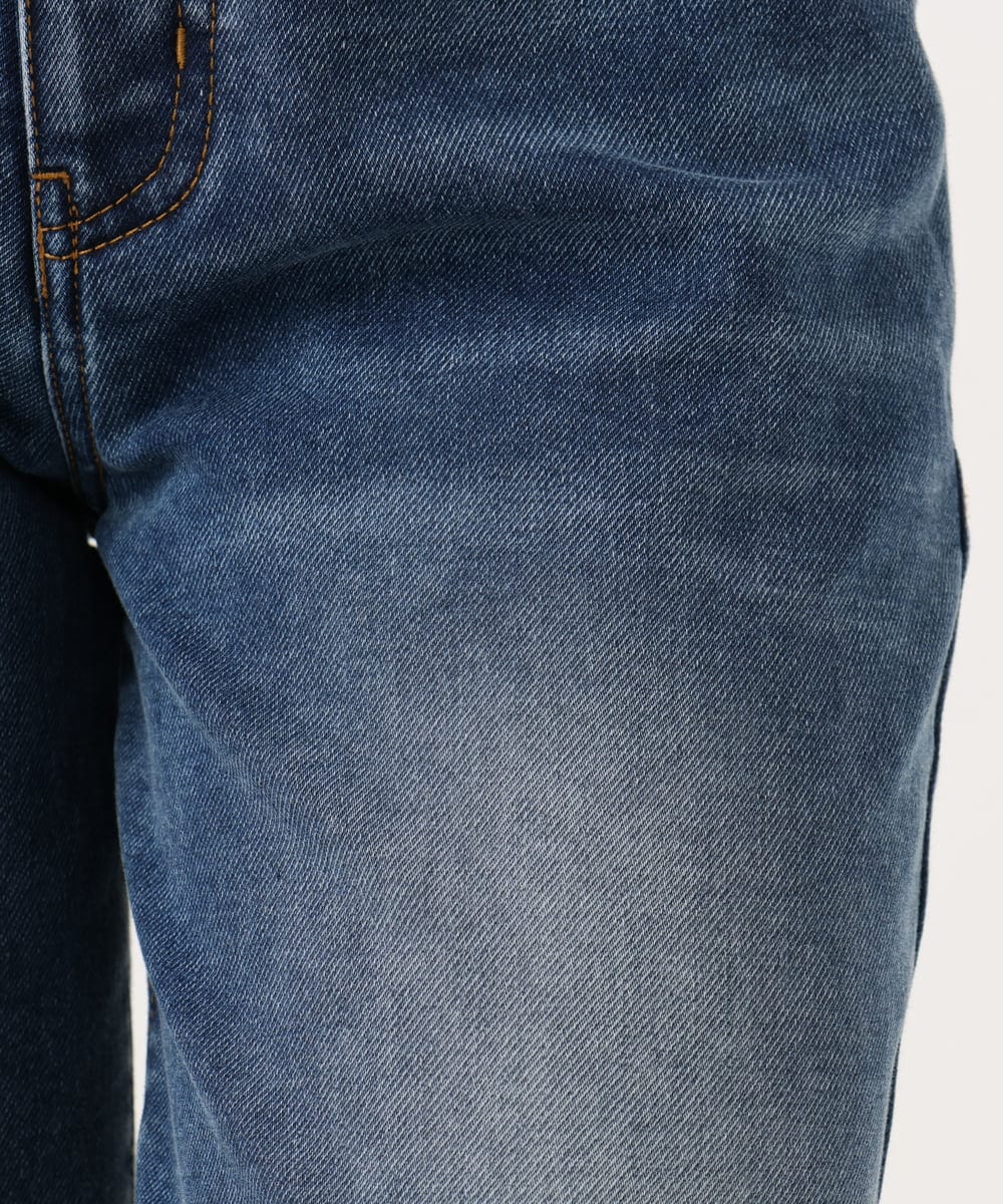 PHLAG34290 GEORGES RECH(小さいサイズ)(メゾン ドゥ サンク) 裏起毛ストレッチデニムパンツ ネイビー