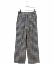 PHLAQ66250 GEORGES RECH(小さいサイズ)(メゾン ドゥ サンク) ウィンターチェックパンツ グレー