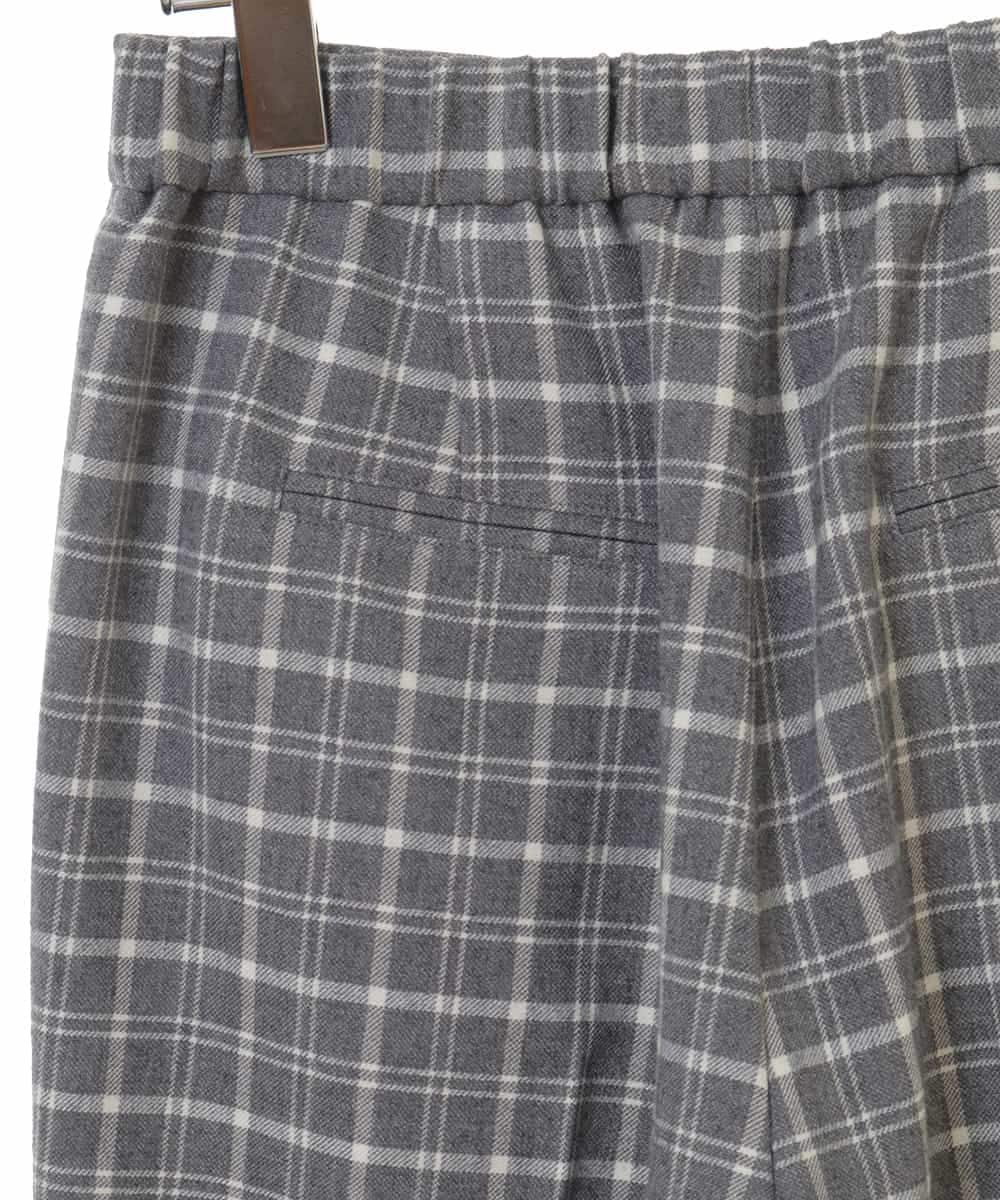 PHLAQ66250 GEORGES RECH(小さいサイズ)(メゾン ドゥ サンク) ウィンターチェックパンツ グレー