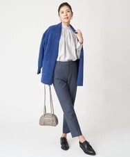 PHLAW46210 GEORGES RECH(小さいサイズ)(メゾン ドゥ サンク)  [日本製]スリムテーパードストレッチパンツ ネイビー