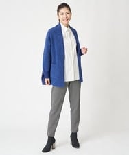 PHLAX46210 GEORGES RECH(小さいサイズ)(メゾン ドゥ サンク)  [日本製]両面起毛ストレッチテーパードパンツ ブラック系