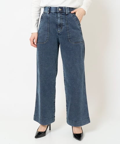 PHLEA26270 GEORGES RECH(小さいサイズ) [セットアップ対応]8.5ozスウェットデニムパンツ
