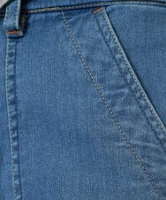 PHLEA26270 GEORGES RECH(小さいサイズ)(メゾン ドゥ サンク)  [セットアップ対応]8.5ozスウェットデニムパンツ ブルー