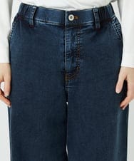 PHLEE01270 GEORGES RECH(小さいサイズ)(メゾン ドゥ サンク)  [セットアップ対応]ジャージーデニムワイドパンツ ブルー