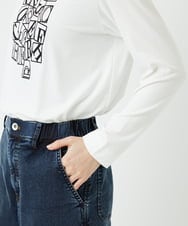 PHLEE01270 GEORGES RECH(小さいサイズ)(メゾン ドゥ サンク) スウェットデニムパンツ ブルー