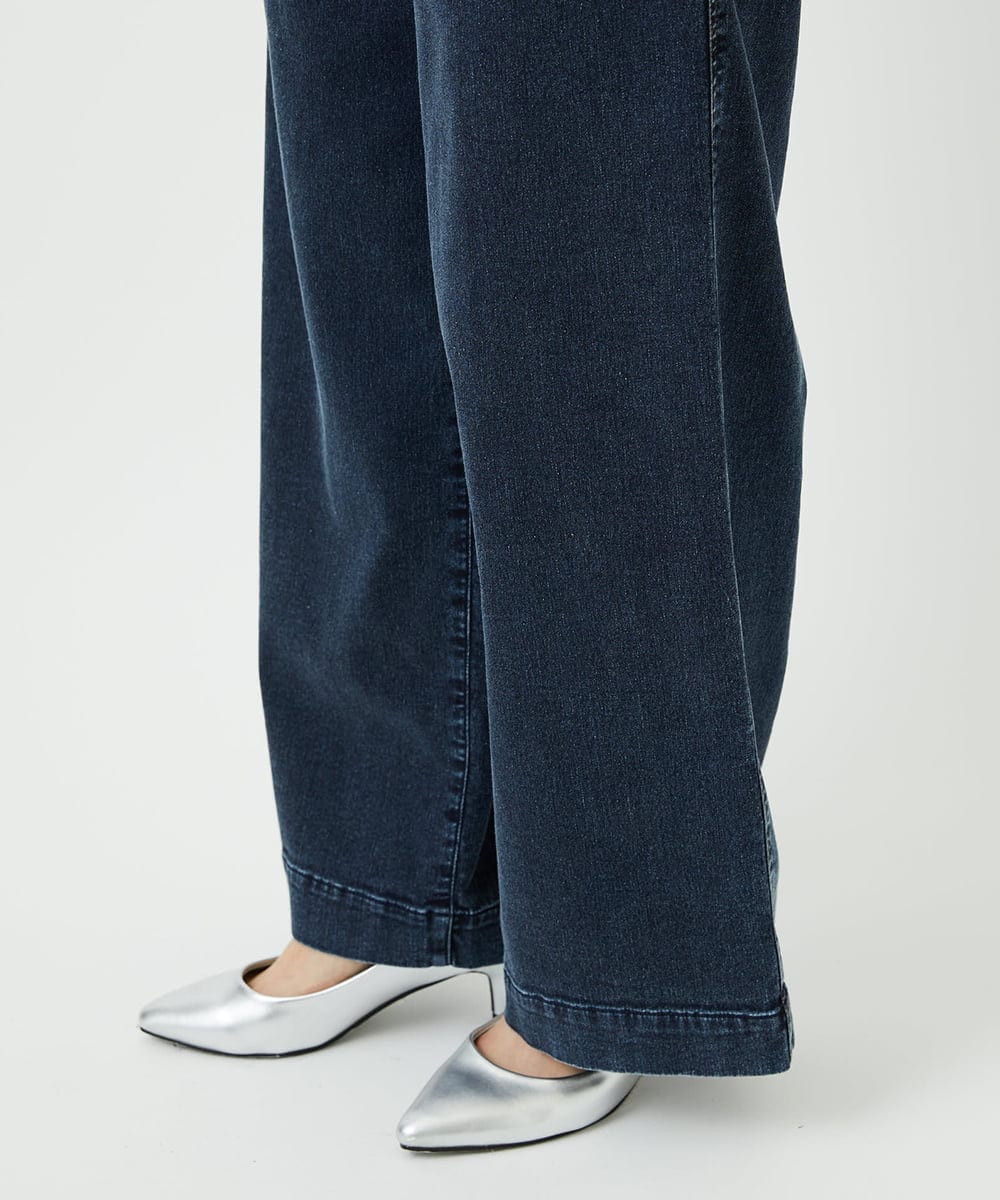 PHLEE01270 GEORGES RECH(小さいサイズ)(メゾン ドゥ サンク) スウェットデニムパンツ ブルー