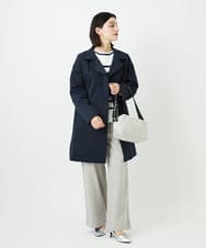 PHLEE01270 GEORGES RECH(小さいサイズ)(メゾン ドゥ サンク)  [セットアップ対応]ジャージーデニムワイドパンツ ブルー