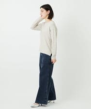 PHLEE01270 GEORGES RECH(小さいサイズ)(メゾン ドゥ サンク) スウェットデニムパンツ ブルー