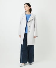 PHLEE01270 GEORGES RECH(小さいサイズ)(メゾン ドゥ サンク)  [セットアップ対応]ジャージーデニムワイドパンツ ブルー