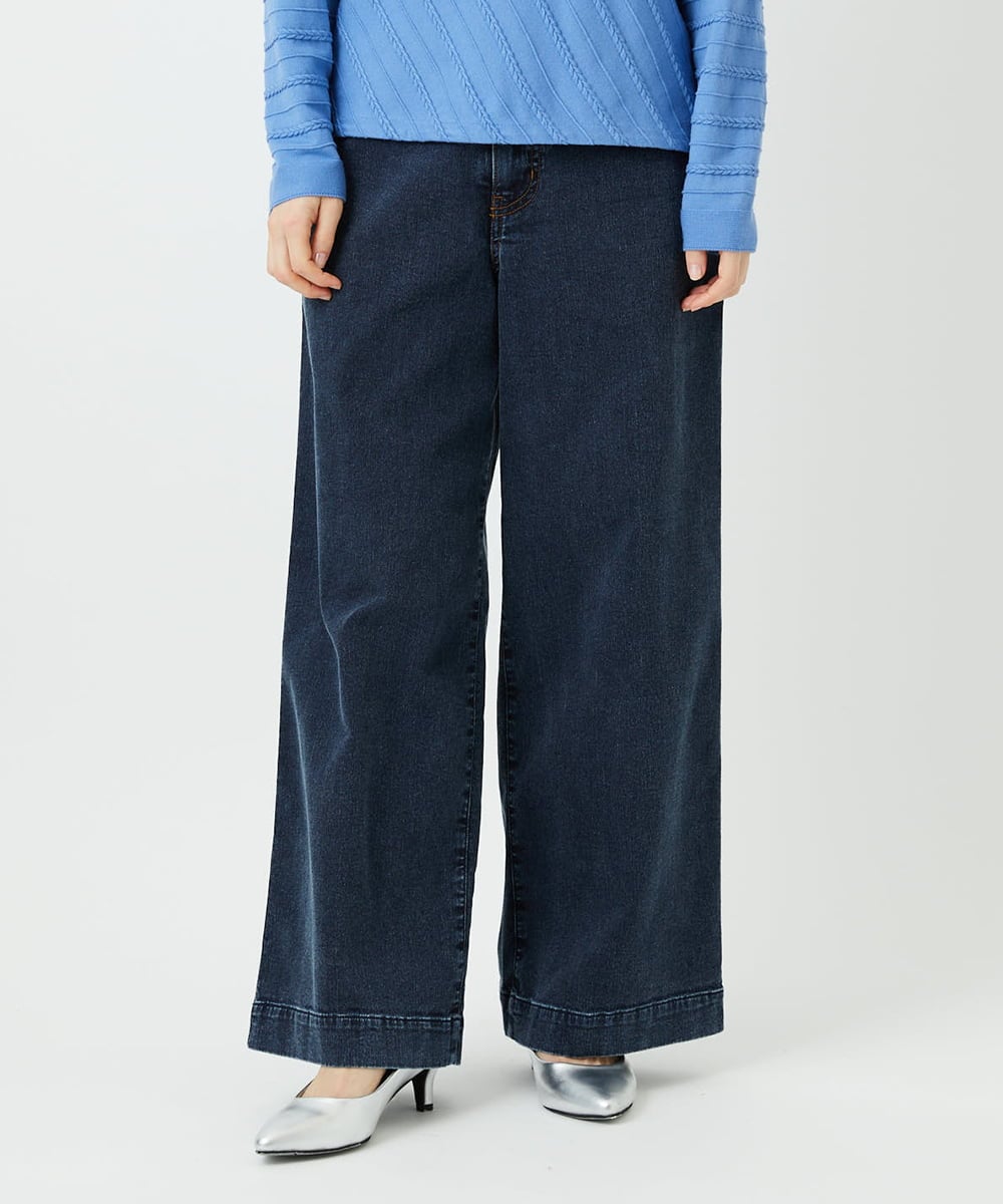 PHLEE01270 GEORGES RECH(小さいサイズ)(メゾン ドゥ サンク) スウェットデニムパンツ ブルー