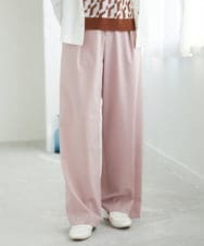 PHLEE25250 GEORGES RECH(小さいサイズ)(メゾン ドゥ サンク)  [日本製]ドロストタックワイドパンツ グレー