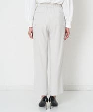 PHLET03260 GEORGES RECH(小さいサイズ)(メゾン ドゥ サンク) [セットアップ対応]パウダリーストレッチストレートパンツ ライトグレー