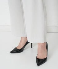 PHLET03260 GEORGES RECH(小さいサイズ)(メゾン ドゥ サンク) [セットアップ対応]パウダリーストレッチストレートパンツ ライトグレー