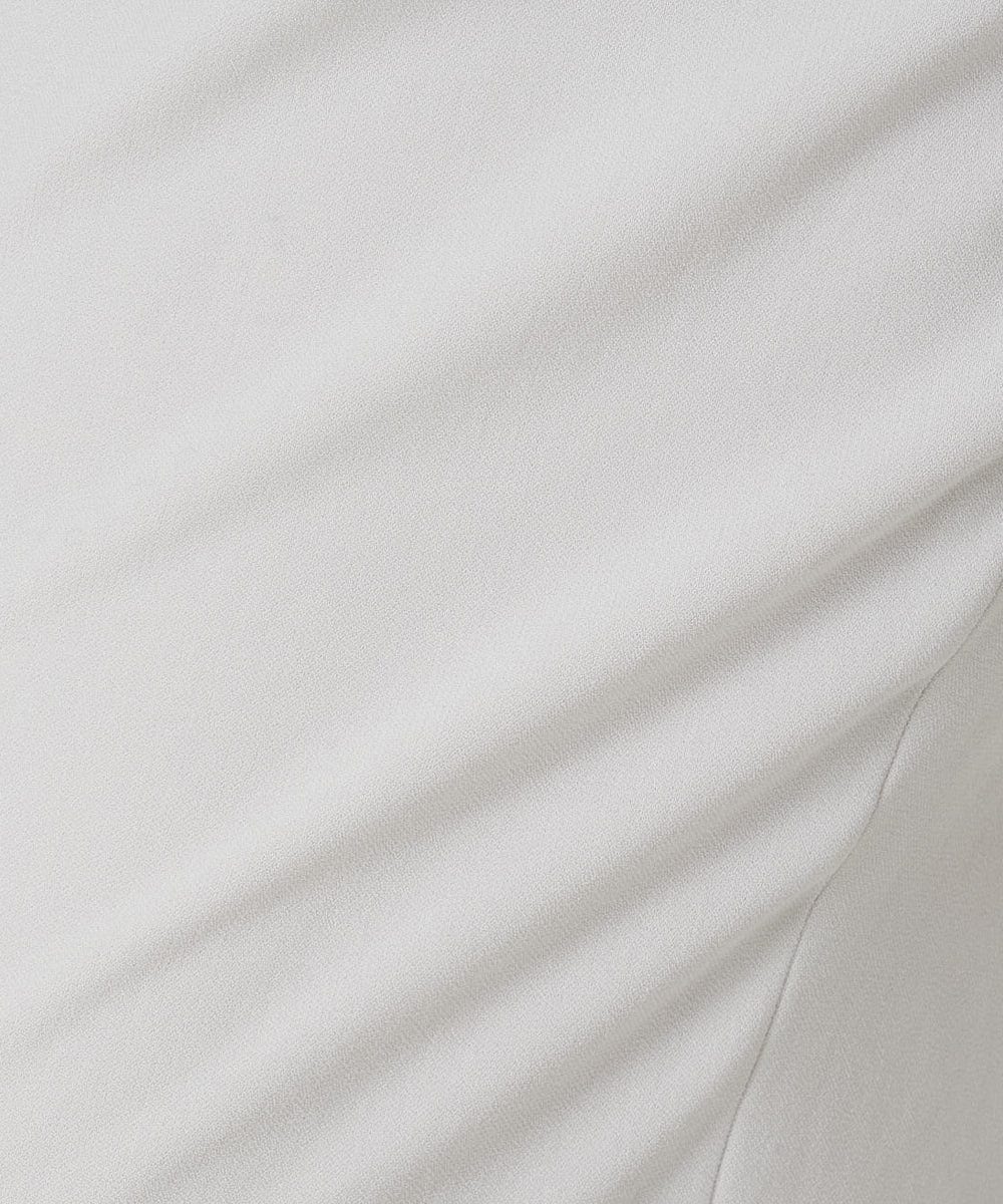 PHLET03260 GEORGES RECH(小さいサイズ)(メゾン ドゥ サンク) [セットアップ対応]パウダリーストレッチストレートパンツ ライトグレー