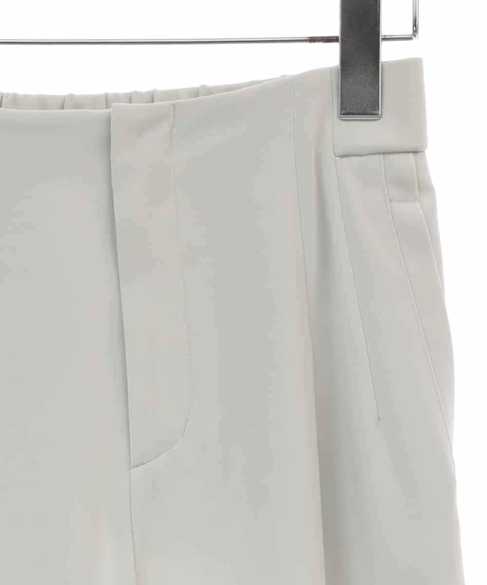 PHLET03260 GEORGES RECH(小さいサイズ)(メゾン ドゥ サンク) [セットアップ対応]パウダリーストレッチストレートパンツ ライトグレー