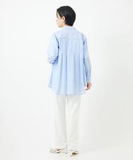 PHLGA19230 GEORGES RECH(小さいサイズ)(メゾン ドゥ サンク) ボディシェルワイドパンツ ライトグレー