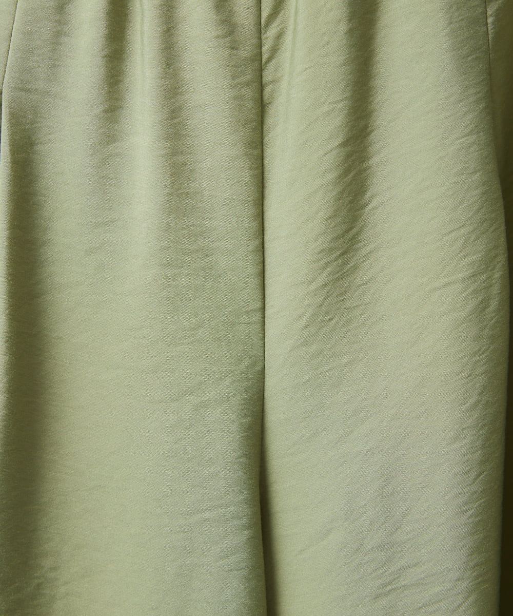 PHLGA30240 GEORGES RECH(小さいサイズ)(メゾン ドゥ サンク) [接触冷感]エコベロソフトローンキュロットパンツ カーキ