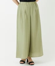 PHLGA30240 GEORGES RECH(小さいサイズ)(メゾン ドゥ サンク) [接触冷感]エコベロソフトローンキュロットパンツ カーキ