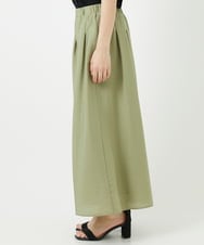 PHLGA30240 GEORGES RECH(小さいサイズ)(メゾン ドゥ サンク) [接触冷感]エコベロソフトローンキュロットパンツ カーキ