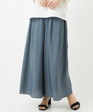 PHLGA30240 GEORGES RECH(小さいサイズ)(メゾン ドゥ サンク) [接触冷感]エコベロソフトローンキュロットパンツ グレー