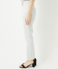 PHLGB50250 GEORGES RECH(小さいサイズ)(メゾン ドゥ サンク) ストレッチスリムホワイトデニムパンツ ライトグレー