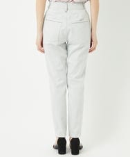 PHLGB50250 GEORGES RECH(小さいサイズ)(メゾン ドゥ サンク) ストレッチスリムホワイトデニムパンツ ライトグレー