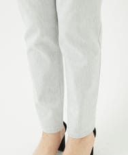 PHLGB50250 GEORGES RECH(小さいサイズ)(メゾン ドゥ サンク) ストレッチスリムホワイトデニムパンツ ライトグレー