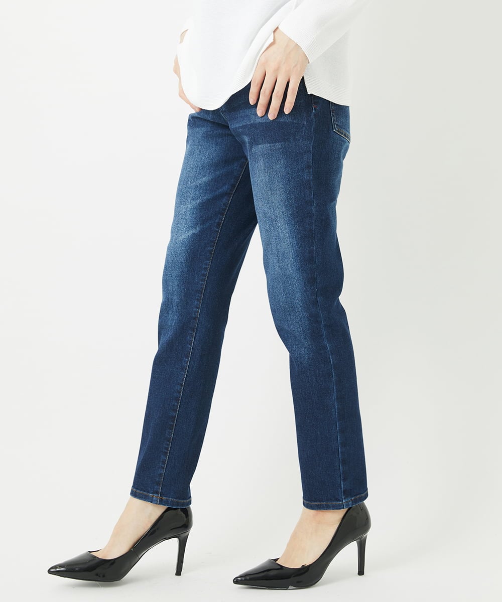 PHLGC50250 GEORGES RECH(小さいサイズ)(メゾン ドゥ サンク) ストレッチスリム10ozデニムパンツ ネイビー