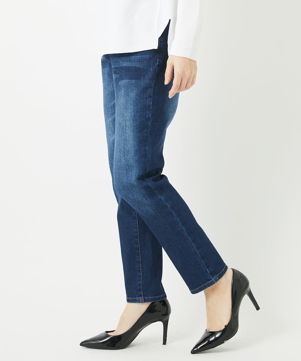 PHLGC50250 GEORGES RECH(小さいサイズ)(メゾン ドゥ サンク) ストレッチスリム10ozデニムパンツ ネイビー