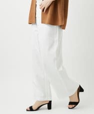 PHLGD03330 GEORGES RECH(小さいサイズ)(メゾン ドゥ サンク) イージーワイドデニムパンツ ライトブルー