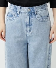 PHLGD03330 GEORGES RECH(小さいサイズ)(メゾン ドゥ サンク) イージーワイドデニムパンツ ライトブルー