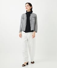 PHLGD03330 GEORGES RECH(小さいサイズ)(メゾン ドゥ サンク) イージーワイドデニムパンツ ライトブルー