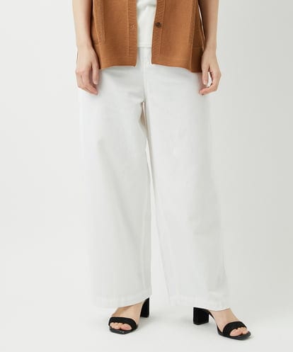 PHLGD03330 GEORGES RECH(小さいサイズ) イージーワイドデニムパンツ