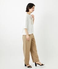 PHLGD12290 GEORGES RECH(小さいサイズ)(メゾン ドゥ サンク)  [セットアップ対応]ステッチワーク2WAYパンツ ベージュ