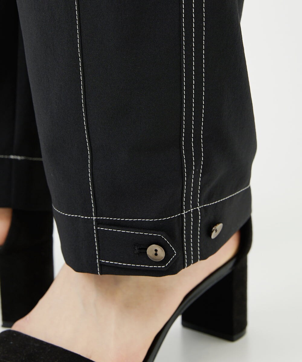 PHLGD12290 GEORGES RECH(小さいサイズ)(メゾン ドゥ サンク)  [セットアップ対応]ステッチワーク2WAYパンツ ベージュ