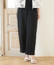 PHLGD12290 GEORGES RECH(小さいサイズ)(メゾン ドゥ サンク)  [セットアップ対応]ステッチワーク2WAYパンツ ベージュ