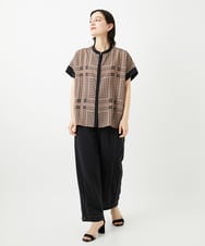 PHLGD12290 GEORGES RECH(小さいサイズ)(メゾン ドゥ サンク)  [セットアップ対応]ステッチワーク2WAYパンツ ベージュ