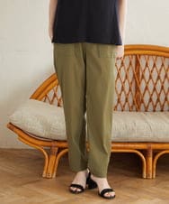 PHLGD26270 GEORGES RECH(小さいサイズ)(メゾン ドゥ サンク) ハイストレッチベイカーパンツ カーキ