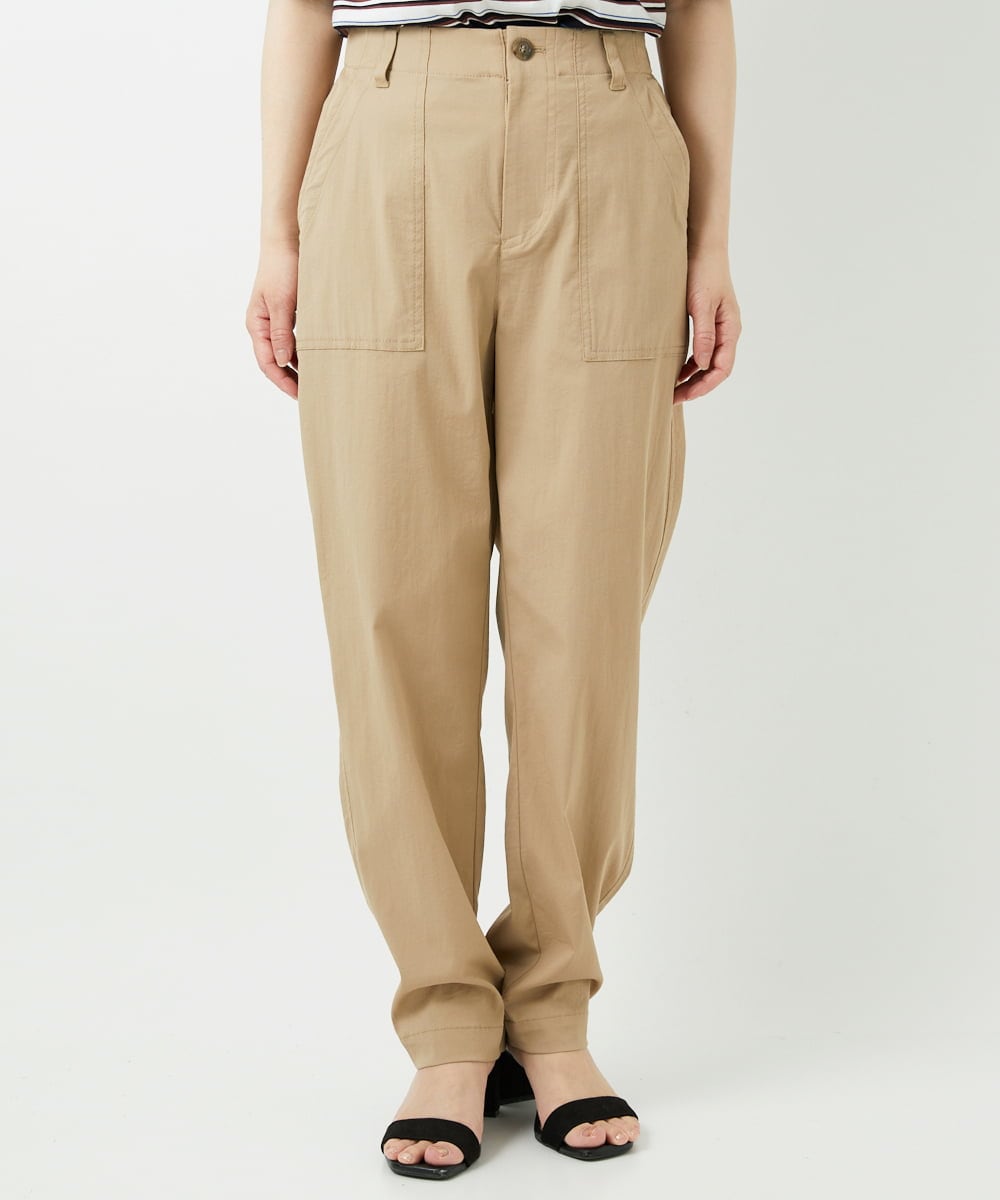 PHLGD26270 GEORGES RECH(小さいサイズ)(メゾン ドゥ サンク) ハイストレッチベイカーパンツ ベージュ