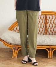 PHLGD26270 GEORGES RECH(小さいサイズ)(メゾン ドゥ サンク) ハイストレッチベイカーパンツ ベージュ