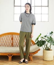 PHLGD26270 GEORGES RECH(小さいサイズ)(メゾン ドゥ サンク) ハイストレッチベイカーパンツ ベージュ