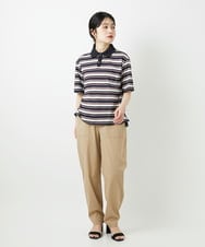PHLGD26270 GEORGES RECH(小さいサイズ)(メゾン ドゥ サンク) ハイストレッチベイカーパンツ ベージュ