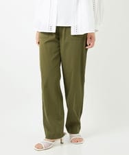 PHLGD26270 GEORGES RECH(小さいサイズ)(メゾン ドゥ サンク) ハイストレッチベイカーパンツ ベージュ
